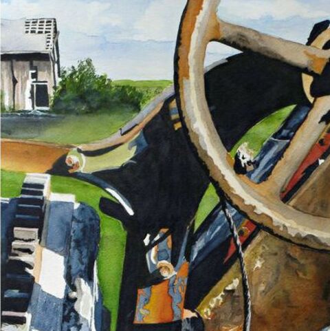 Ironworks I - Original 15x22