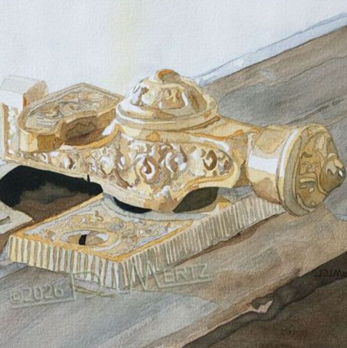A Fine Latch - Original 22x15