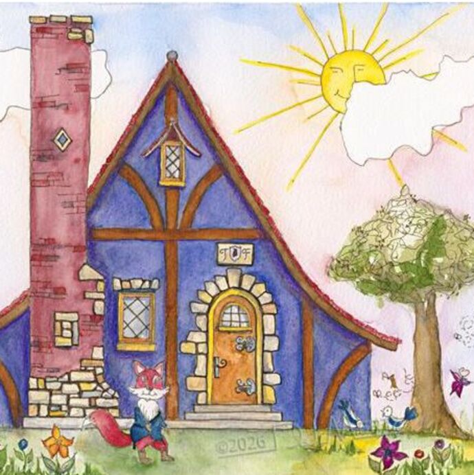 Foxstone Manor - Original 12x9