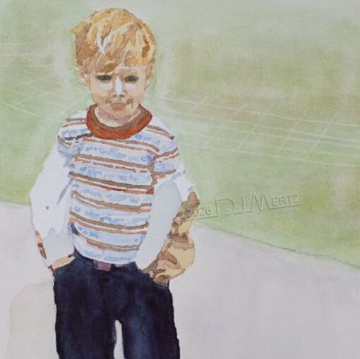 Ready For The Park - Original  in Private Collection
