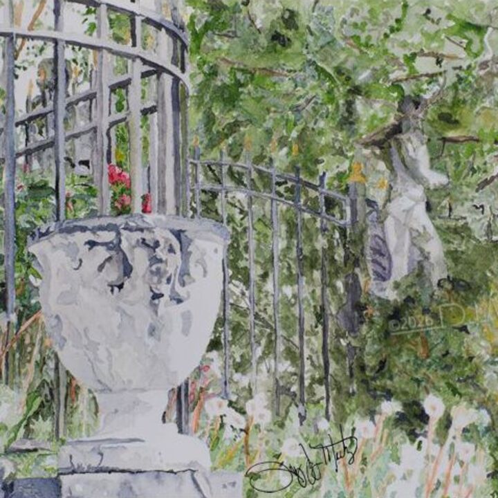 Classical Garden - Original 16x12