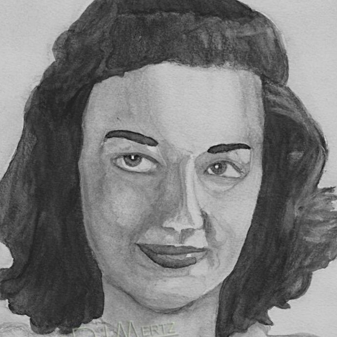 Lydia At 16 - Original in Private Collection